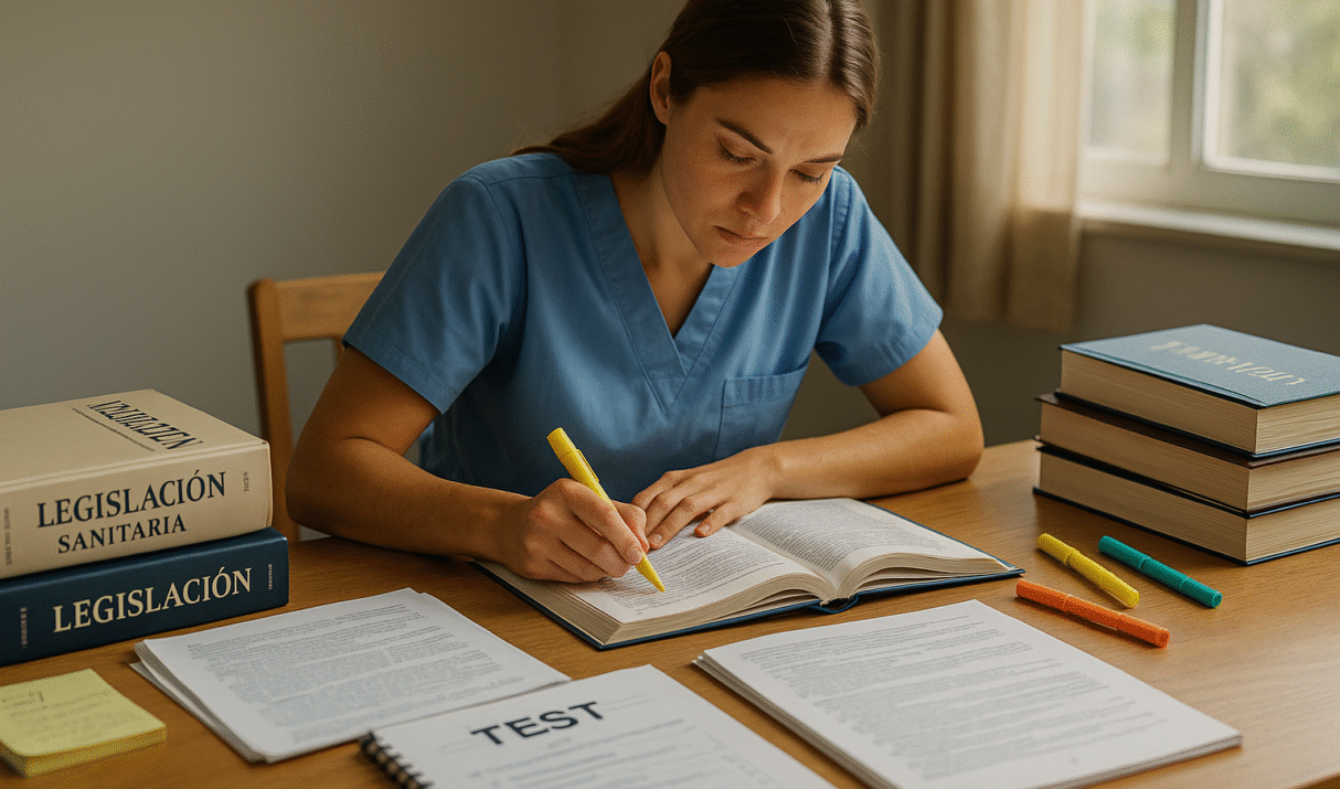 Técnicas para memorizar leyes y artículos en oposiciones sanitarias