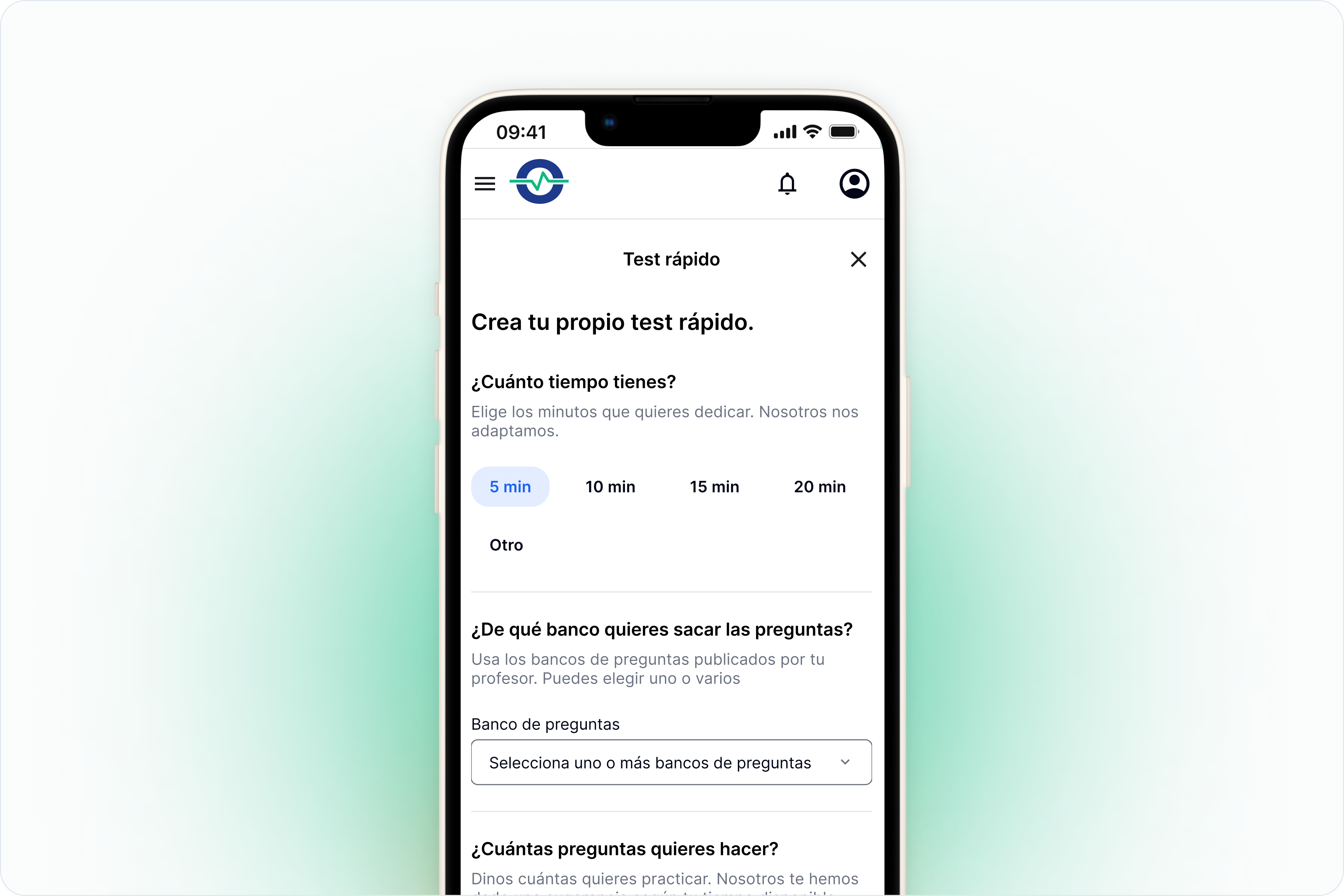 Exámenes personalizados