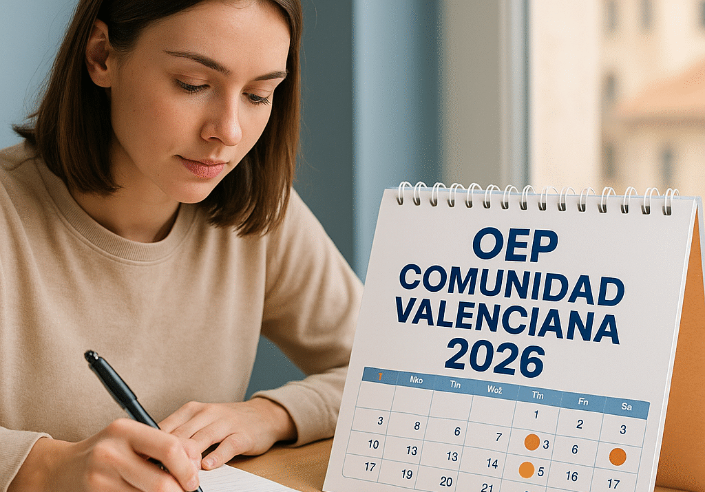 OEP Sanidad Comunidad Valenciana 2026: plazas, categorías y calendario oficial