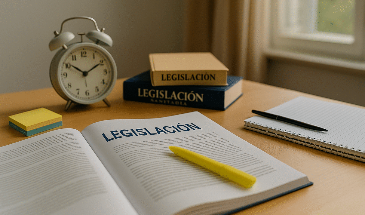 Cómo hacer simulacros de examen de legislación sanitaria (y qué errores evitar)